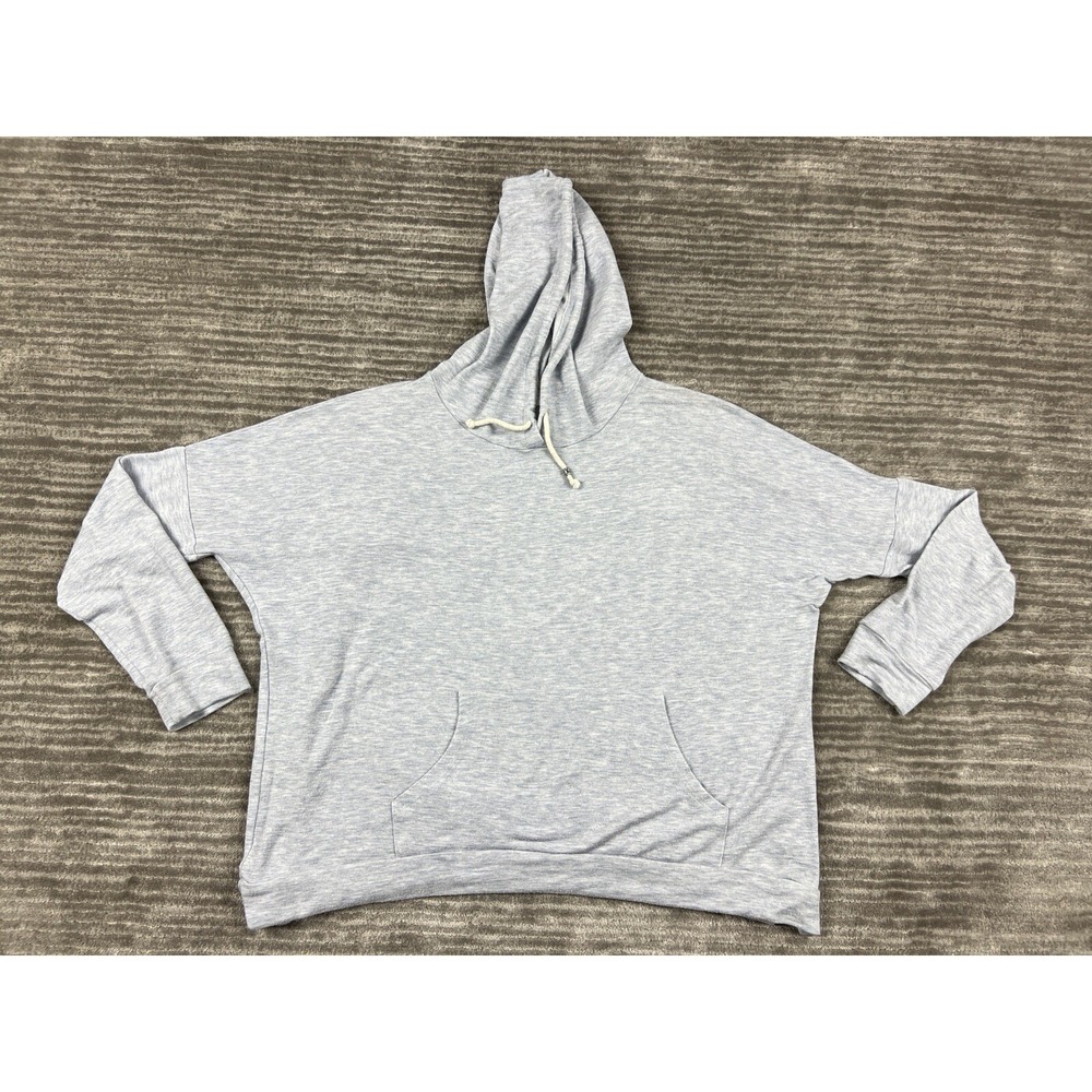 Tresics‎ Womens Hoodie Small Gray Rayon Blend Long Sleeve Pullover